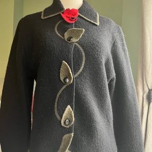 South Wool sweater jacket